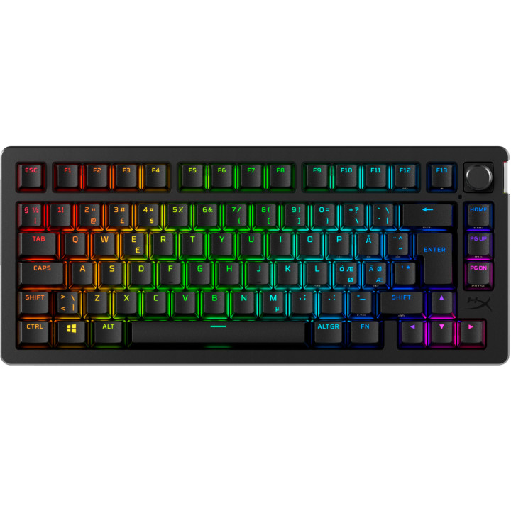 Безжична геймърска механична клавиатура с HyperX Alloy Rise 75 - 91Y91AA#ABA