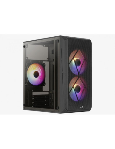 Геймърски компютър ION CS-107 RGB Black с процесор Intel Core i5-11400, RAM 8GB DDR4 3200MHz XPG и SSD 512GB