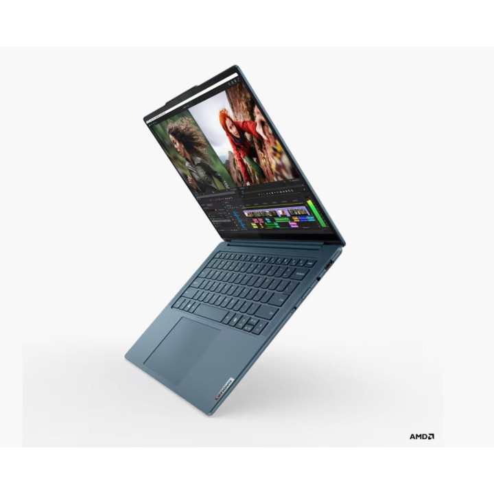 Лаптоп Lenovo Yoga PRO 7, AMD Ryzen 7 8845HS, 14.50" WQXGA IPS, 16GB RAM, 1TB SSD, NVIDIA GeForce RTX 3050 6GB GDDR6 - 83E3000EBM