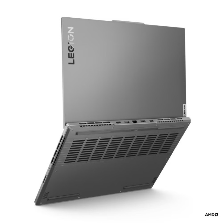 Лаптоп Lenovo Legion SLIM 5, AMD Ryzen 7 8845HS, 16" WQXGA, IPS 350nits Anti-glare, 100% sRGB, 165Hz, G-SYNC, 16GB RAM, 512GB SSD, NVIDIA GeForce RTX 4060 8GB GDDR6 - 83DH001KBM