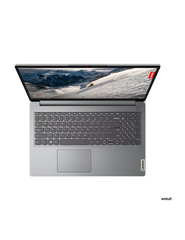 Лаптоп Lenovo IdeaPad 1, AMD Ryzen 3 7320U, 15.6" FHD, 16GB RAM, 512GB SSD, Integrated AMD Radeon 610M Graphics - 82VG00PVBM