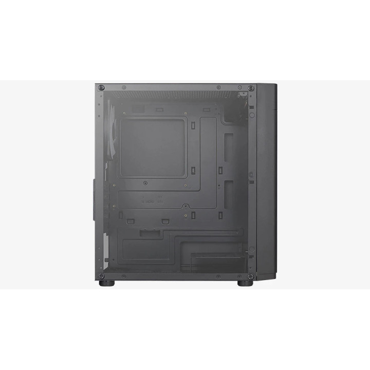 Кутия за компютър AeroCool Hexform-G-BK-v2,  mATX, с 3бр. вентилатори - ACCS-PV38033.11