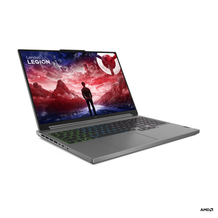 Лаптоп Lenovo Legion 5 SLIM, AMD Ryzen 7 8845HS, AI-Powered Gaming PC, 16" WQXGA/ IPS 350nits Anti-glare, 100% sRGB, 165Hz, 32GB RAM, 1TB SSD, NVIDIA GeForce RTX 4070 8GB GDDR6 - 83DH001HBM