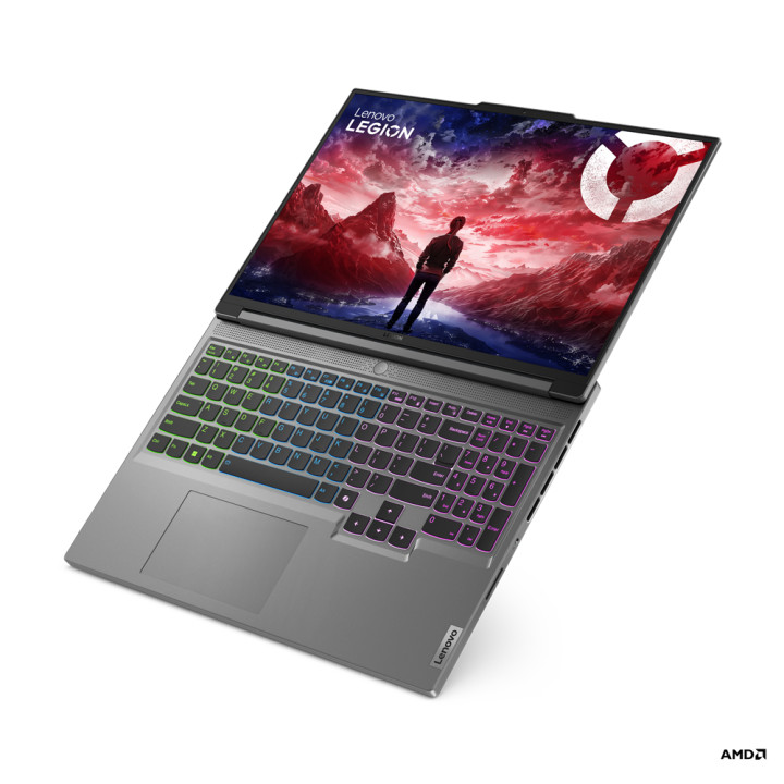 Лаптоп Lenovo Legion 5 SLIM, AMD Ryzen 7 8845HS, AI-Powered Gaming PC, 16" WQXGA/ IPS 350nits Anti-glare, 100% sRGB, 165Hz, 32GB RAM, 1TB SSD, NVIDIA GeForce RTX 4070 8GB GDDR6 - 83DH001HBM