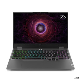 Лаптоп Lenovo LOQ 15ARP9, AMD Ryzen 7 7435HS, 15.6" FHD IPS 300nits Anti-glare, 100% sRGB, 144Hz, G-SYNC, 24GB RAM, 1TB SSD, NVIDIA GeForce RTX 4070 8GB GDDR6 - 83JC0093BM