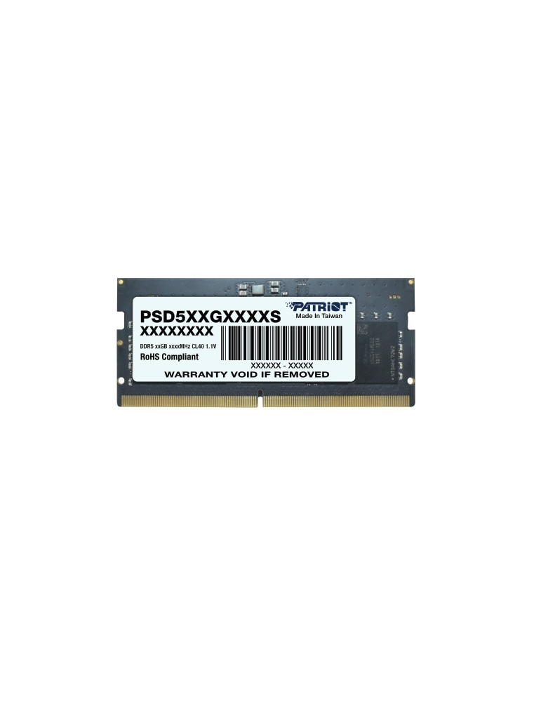 RAM памет Patriot Signature SODIMM 8GB DDR5 5600Mhz - PSD58G560041S