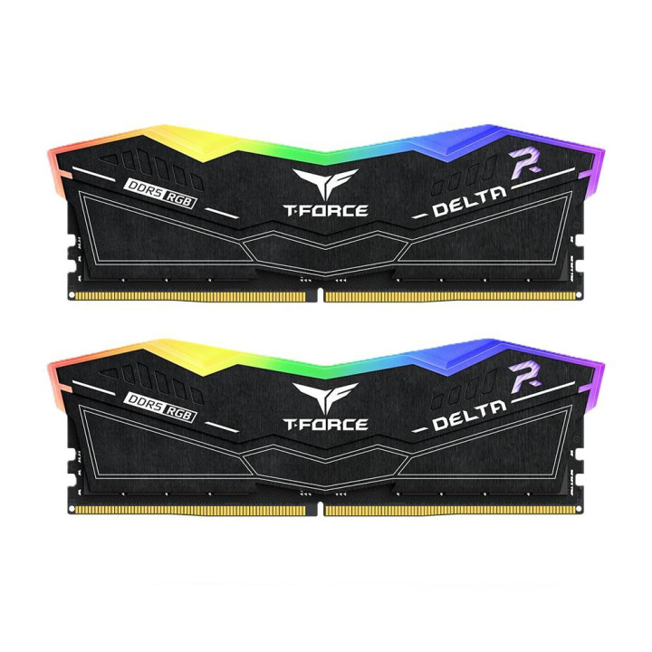 RAM памет Team Group 32GB (2x16GB) 6400MHz DDR5 CL32 T-Force Delta RGB - FF3D532G6400HC32ADC01