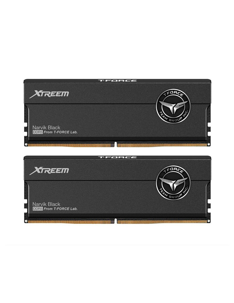 RAM памет Team Group 32GB(2x16GB) 6400MHz DDR5 CL32 T-Force XTREEM Black - FFXD532G6400HC32ADC01