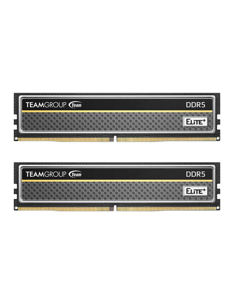 RAM памет Team Group Elite 32GB(2x16GB) DDR5 5600MHz CL46 ELITE PLUS BLACK - TPBD532G5600HC46DC01