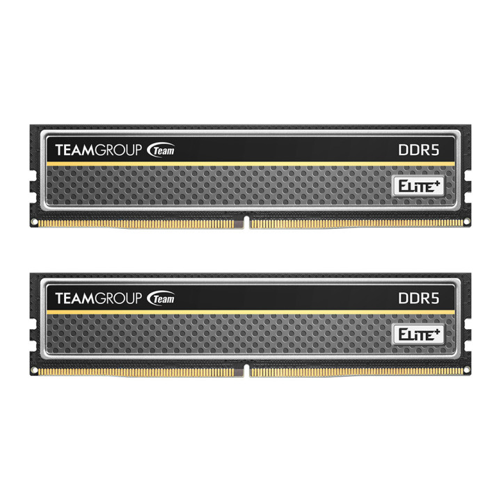 RAM памет Team Group Elite 32GB(2x16GB) DDR5 5600MHz CL46 ELITE PLUS BLACK - TPBD532G5600HC46DC01