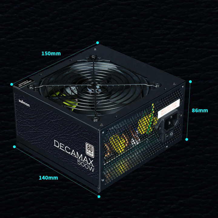Захранване Zalman PSU DecaMax 500W 80  - ZM500-LX3
