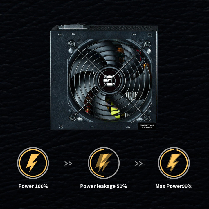 Захранване Zalman PSU DecaMax 500W 80  - ZM500-LX3