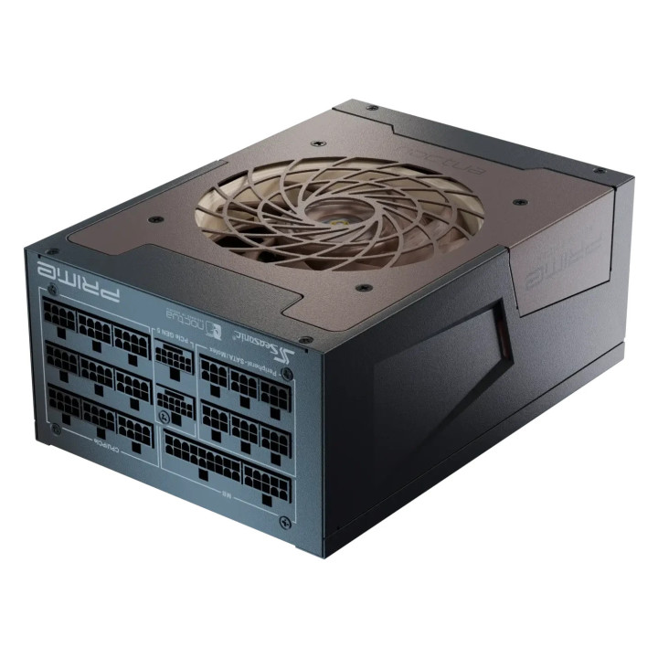 Захранване Seasonic PSU ATX 3.1 1600W Titanium PCIe Gen 5, PRIME NOCTUA EDITION TX-1600 - SSR-1600TR2-NE