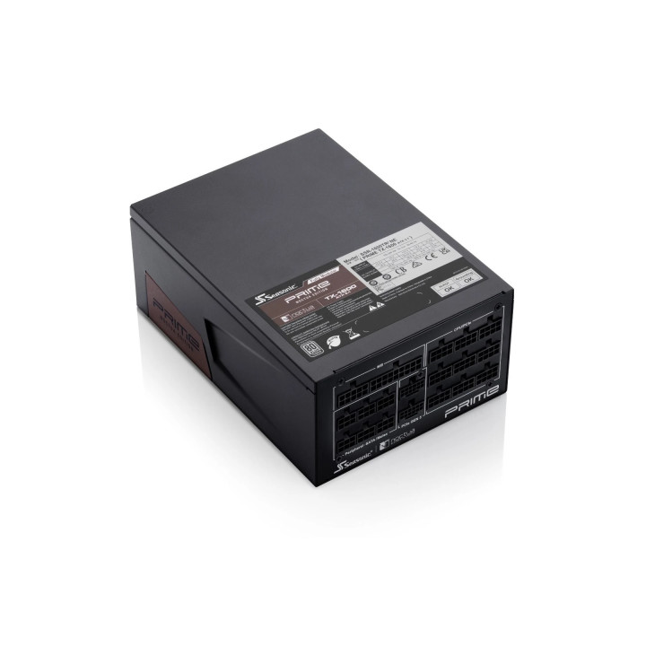 Захранване Seasonic PSU ATX 3.1 1600W Titanium PCIe Gen 5, PRIME NOCTUA EDITION TX-1600 - SSR-1600TR2-NE