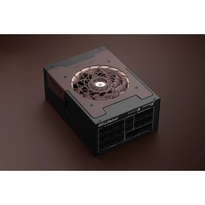 Захранване Seasonic PSU ATX 3.1 1600W Titanium PCIe Gen 5, PRIME NOCTUA EDITION TX-1600 - SSR-1600TR2-NE