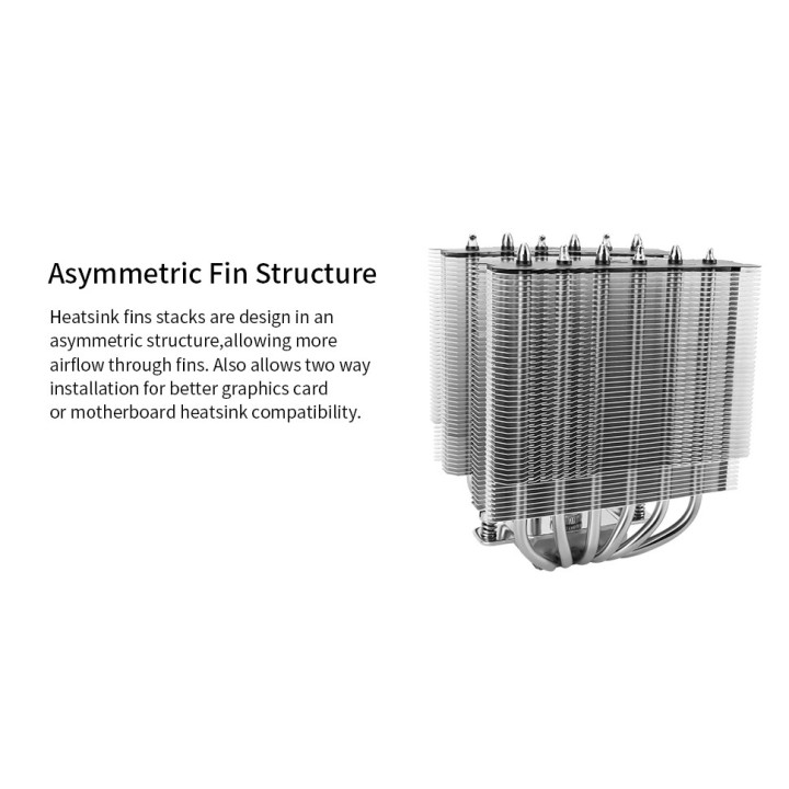 Охладител за процесор Thermalright Peerless Assassin 120 SE, Dual-Tower,LGA1851/LGA1700/AM5 - PEERLESS-ASSASSIN-120-SE