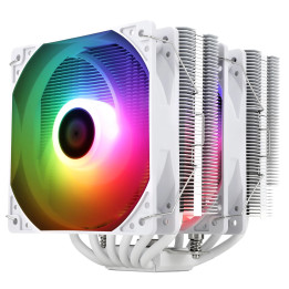 Охладител за процесор Thermalright Peerless Assassin 120 SE A-RGB White, Dual-Tower, LGA1851/LGA1700/AM5 - PEERLESS-ASSASSIN-120-SE-WH-ARGB