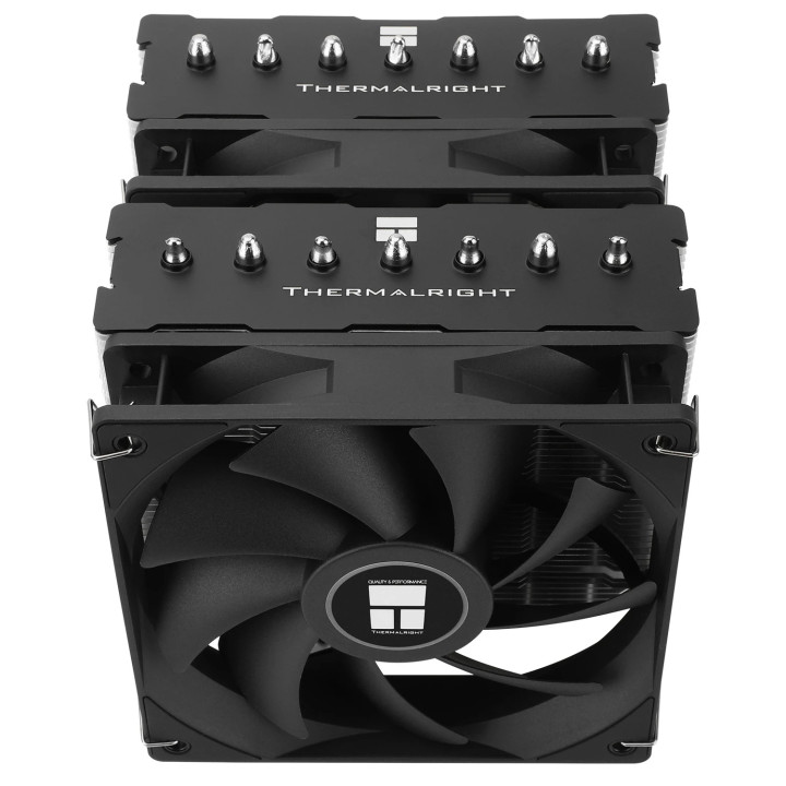 Охладител за процесор Thermalright Phantom Spirit 120 SE, Dual-Tower, LGA1851/LGA1700/AM5 - PHANTOM-SPIRIT-120-SE