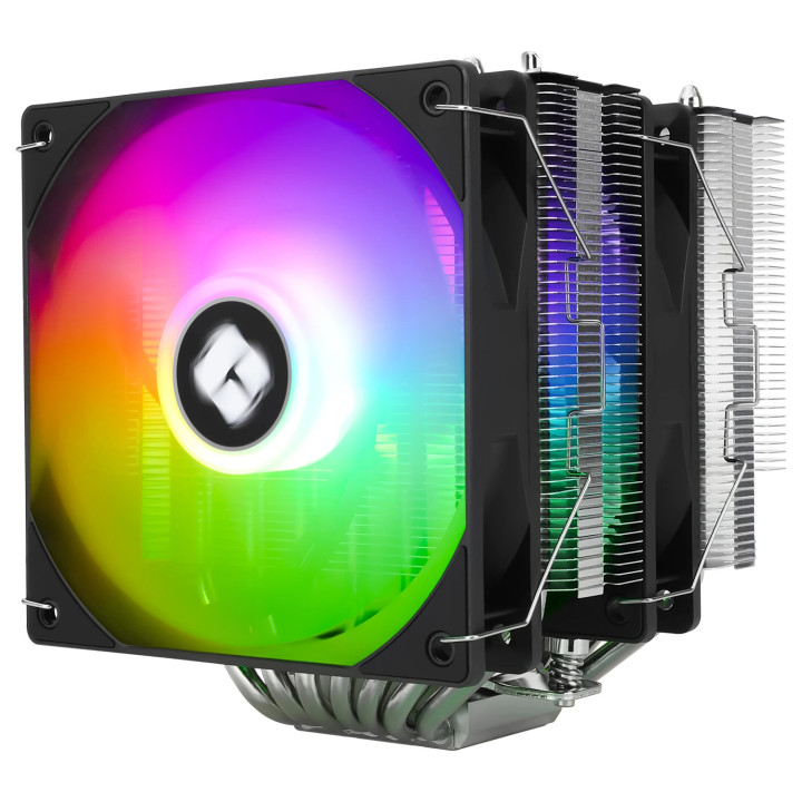 Охладител за процесор Thermalright Phantom Spirit 120 SE A-RGB, Dual-Tower, LGA1851/LGA1700/AM5 - PHANTOM-SPIRIT-120-SE-ARGB