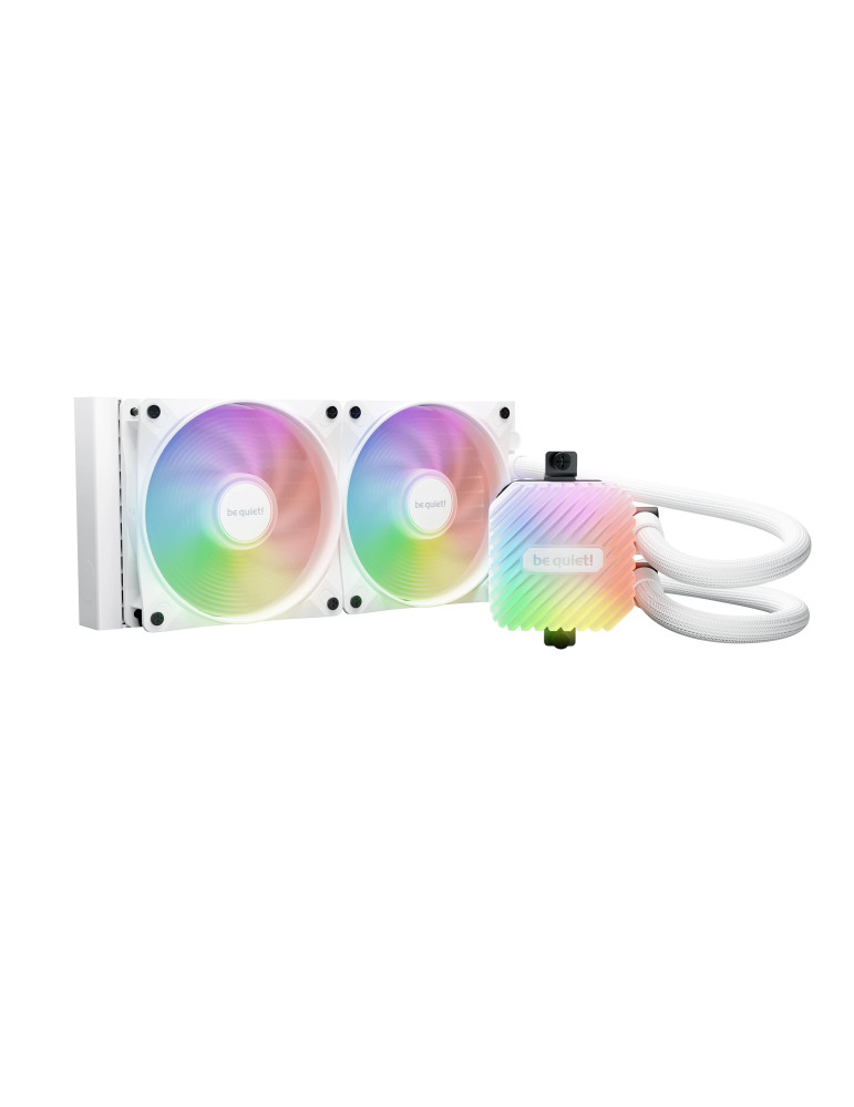 Водно охлаждане за процесор be quiet!LIGHT LOOP 240mm White - BW021