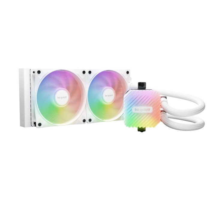 Водно охлаждане за процесор be quiet!LIGHT LOOP 240mm White - BW021