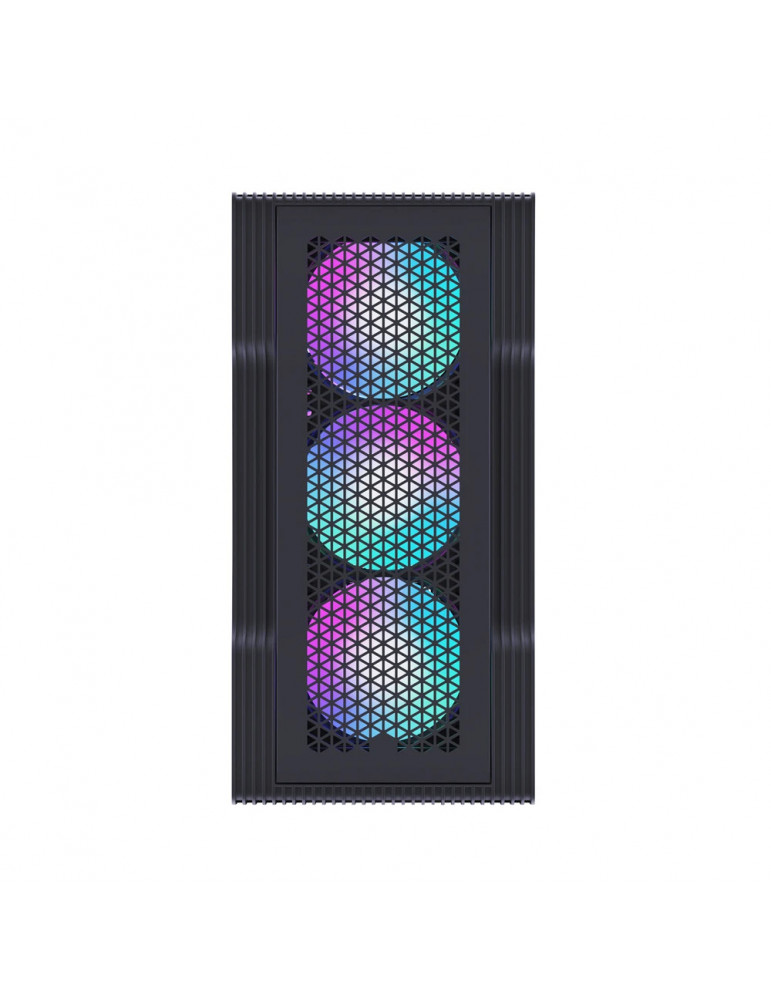 Кутия за компютър 1stPlayer TRILOBITE T3 Mesh Black, mATX - T3-BK-4F1
