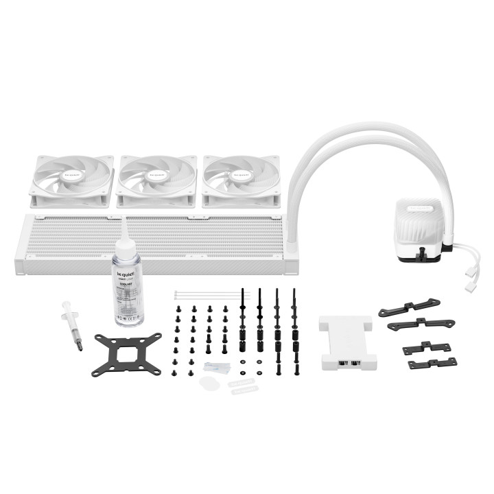 Водно охлаждане за процесор be quiet! LIGHT LOOP 360mm White - BW023