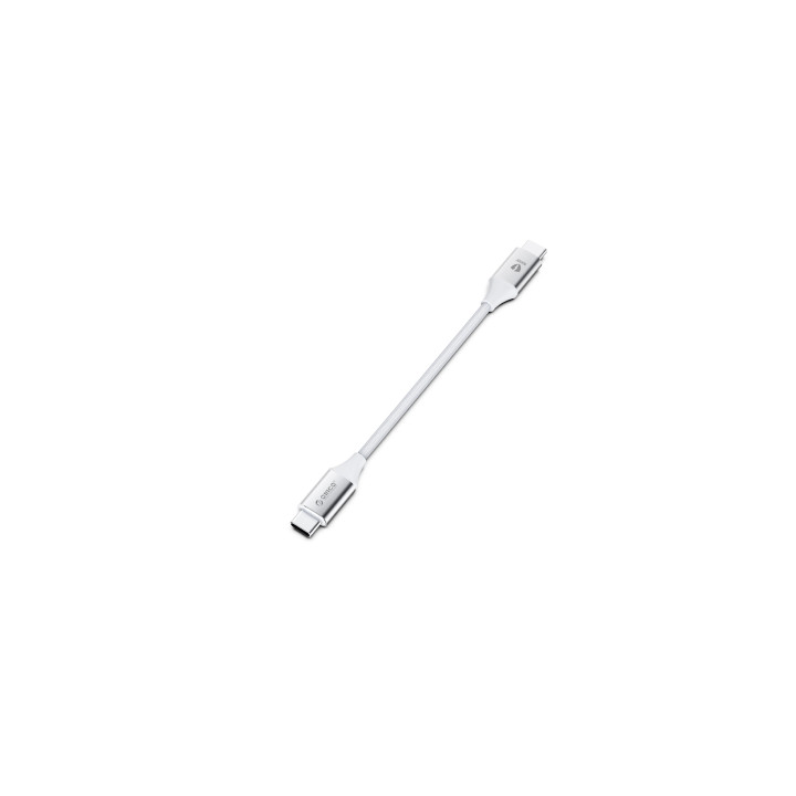 Кабел Orico USB C-to-C PD 100W Charging 1.0m White - CDX-100CC-WH