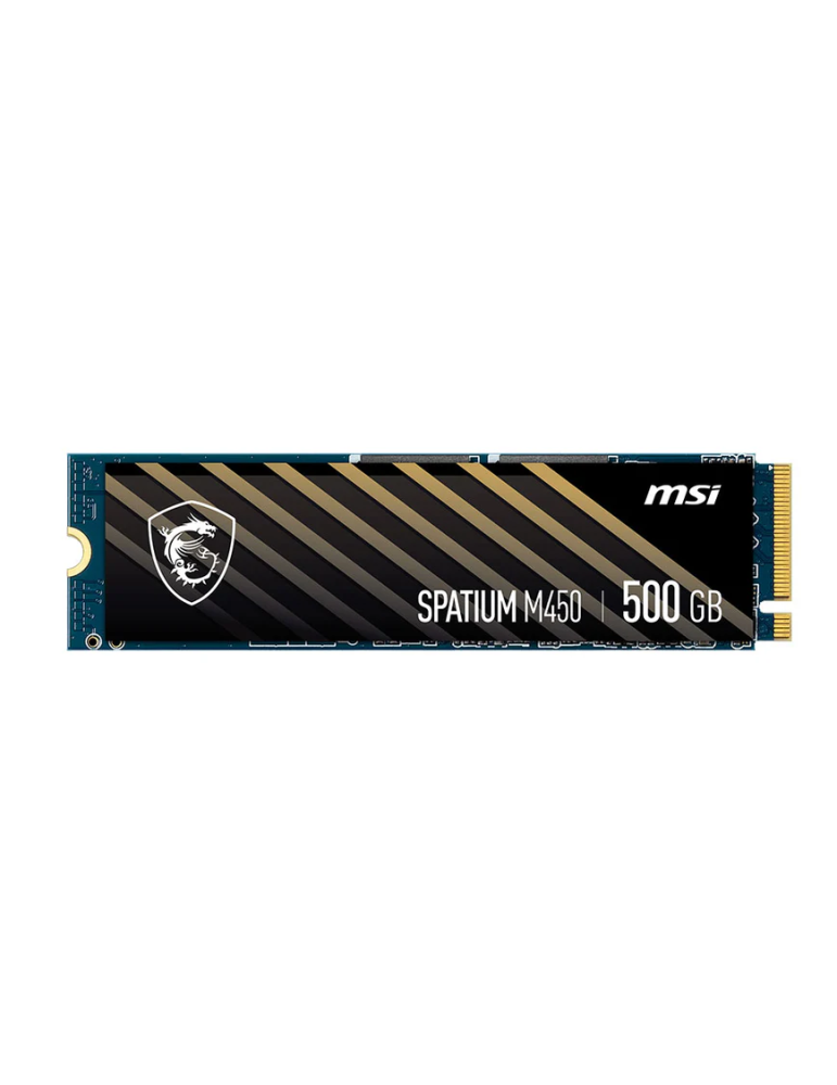 SSD диск MSI 500GB SPATIUM M450 PCIe 4.0 NVMe M.2, W/R: 3600/3000 MB/s - S78-440K220-P83