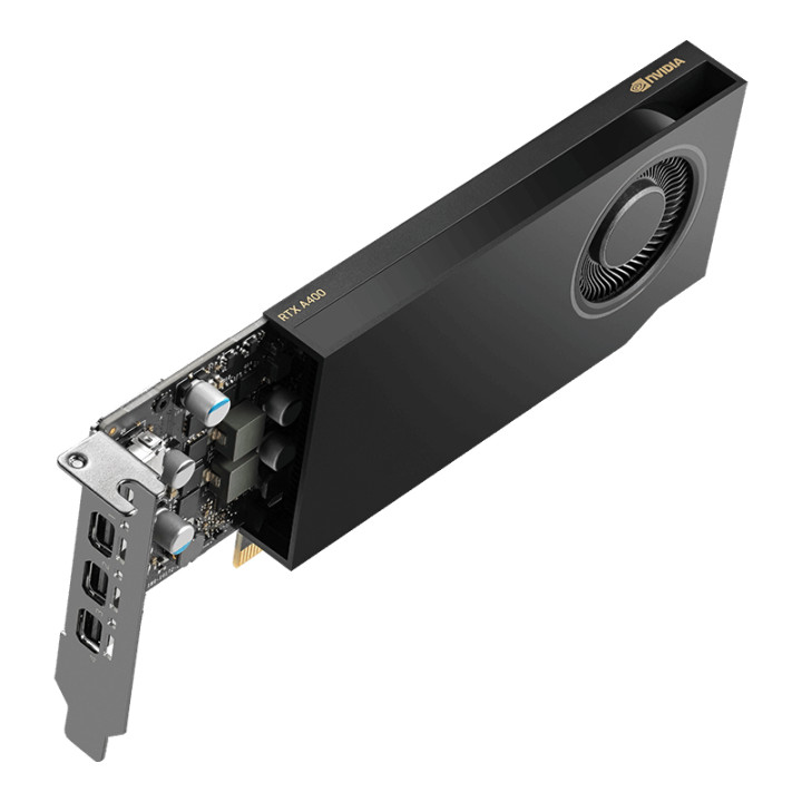 Видео карта PNY Nvidia RTX A400 4GB - VCNRTXA400ATX-PB