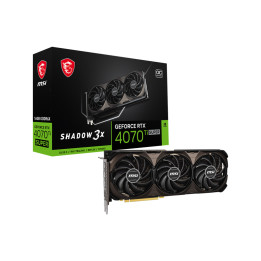 Видео карта MSI Nvidia GeForce RTX 4070 Ti Super 16GB GDDR6X SHADOW 3X OC, 256bit - 912-V513-886