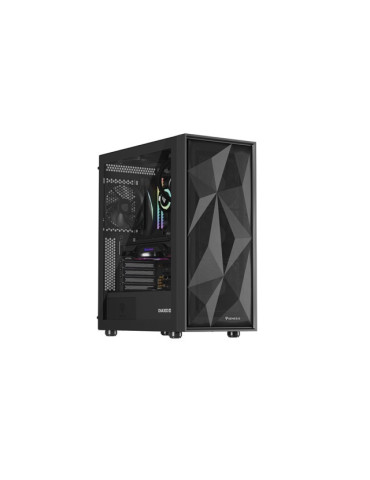 Кутия за компютър Genesis PC Case DIAXID 605F Mini Tower Window, Black - NPC-2046