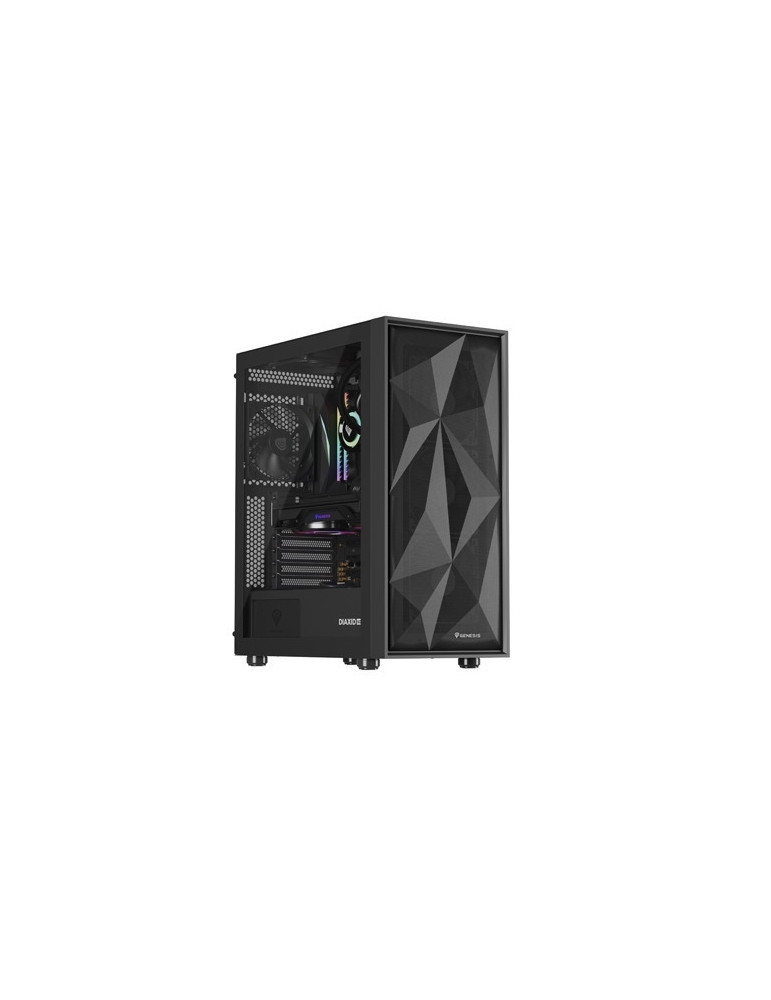 Кутия за компютър Genesis PC Case DIAXID 605F Mini Tower Window, Black - NPC-2046
