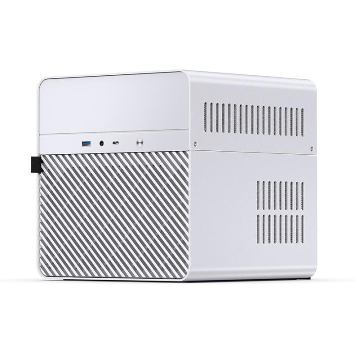 Кутия за компютър Jonsbo N2, Mini-ITX, Бяла - GEJB-120