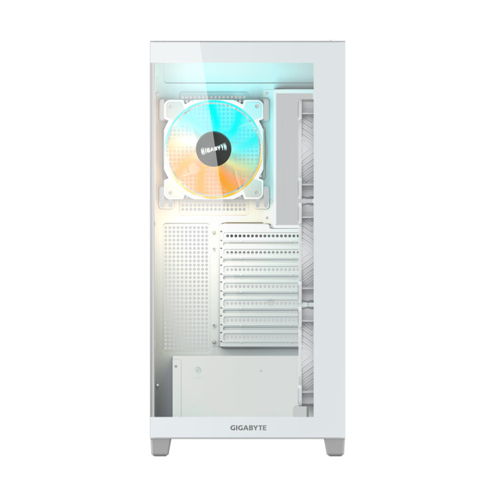 Кутия за компютър Gigabyte C500 PANORAMIC Stealth Ice, Mid-Tower - GB-C500PI ST