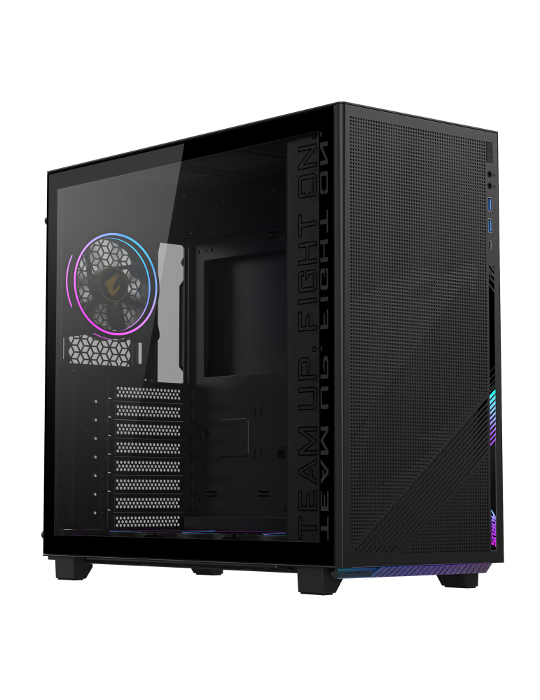 Кутия за компютър Gigabyte AORUS C400 GLASS, Mid Tower - GB-AC400G