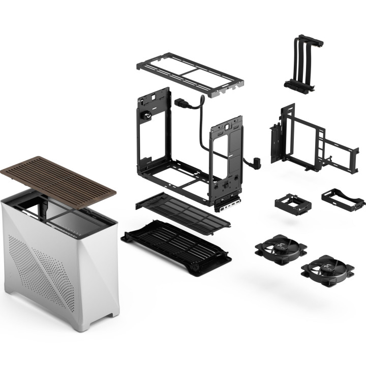 Кутия за компютър Fractal Design ERA 2 MITX SILVER - FD-C-ERA2N-01