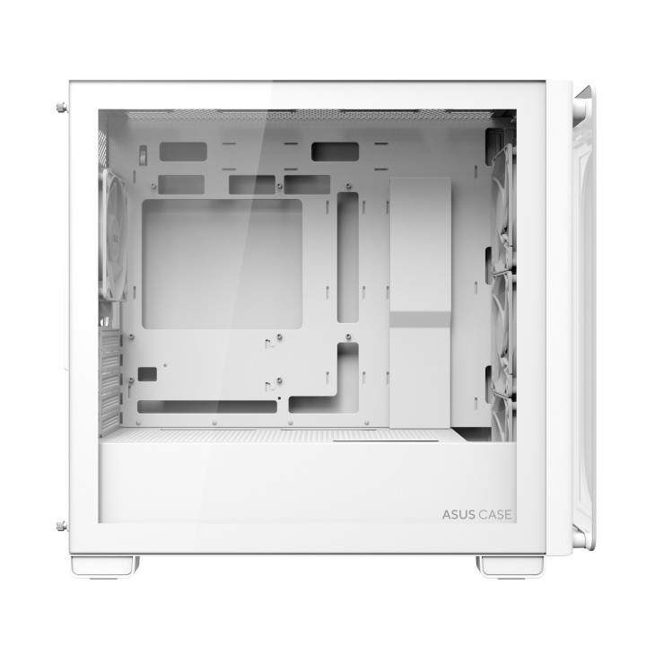 Кутия за компютър Asus A23 PLUS TG, White - 90DC00K3-B19010