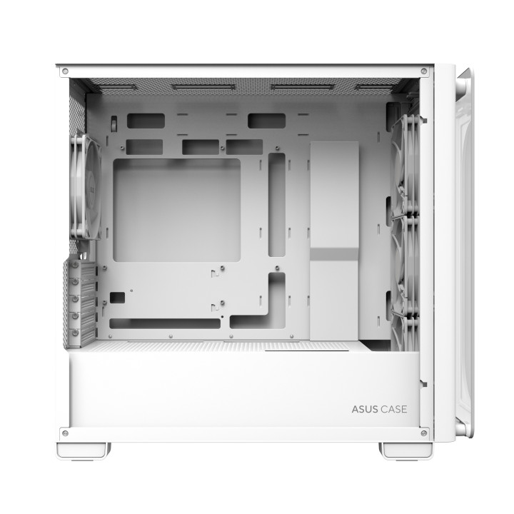 Кутия за компютър Asus A23 PLUS TG, White - 90DC00K3-B19010