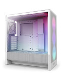 Кутия за компютър NZXT H5 Flow RGB 2024 White, Mid-Tower - CC-H52FW-R1