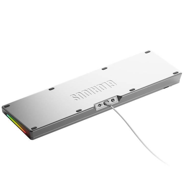 Геймърска механична клавиатура Glorious GMMK 3 Pro 100% Silver - Fox Linear Switches - GLO-KB-GMMK3-PRO-100-PB-FOX-W-SIL-US