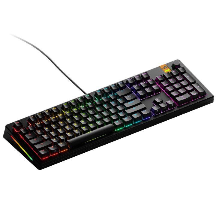 Геймърска механична клавиатура Glorious GMMK 3 HE 100% Black - Fox HE Switches - GLO-KB-GMMK3-100-PB-HE-W-BLK-US