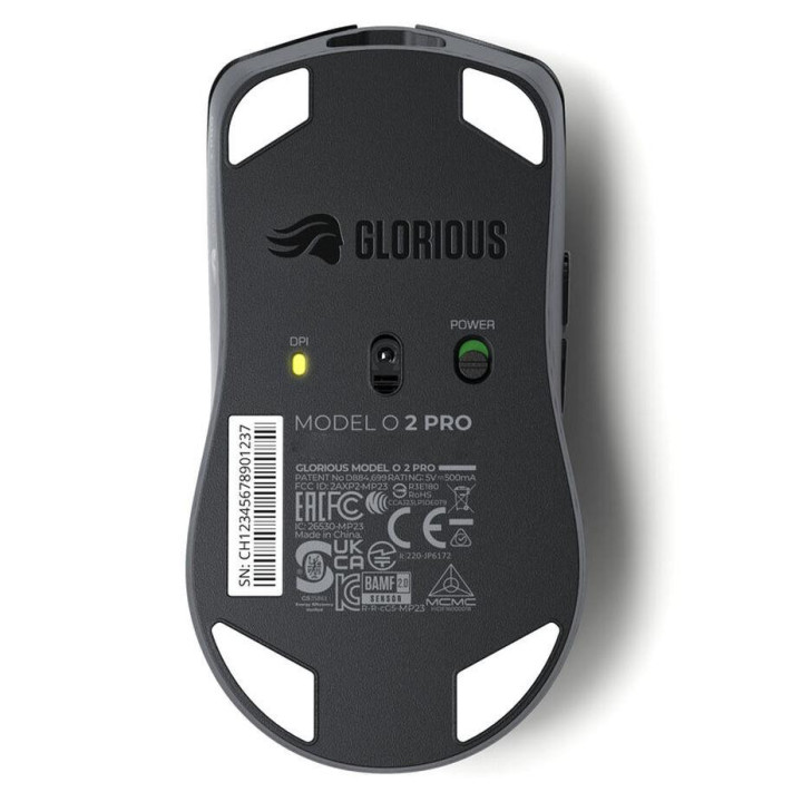 Геймърска мишка Glorious Model O 2 PRO, Симетричен дизайн - GLO-MS-POWV2-1K-B