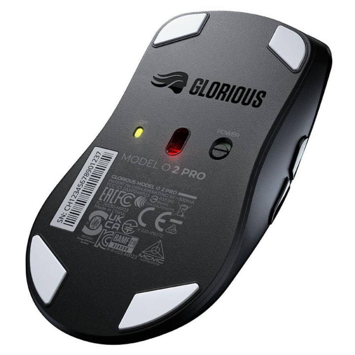Геймърска мишка Glorious Model O 2 PRO, Симетричен дизайн - GLO-MS-POWV2-1K-B