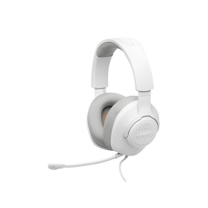 Геймърски слушалки JBL Quantum 100M2 White - 46001013