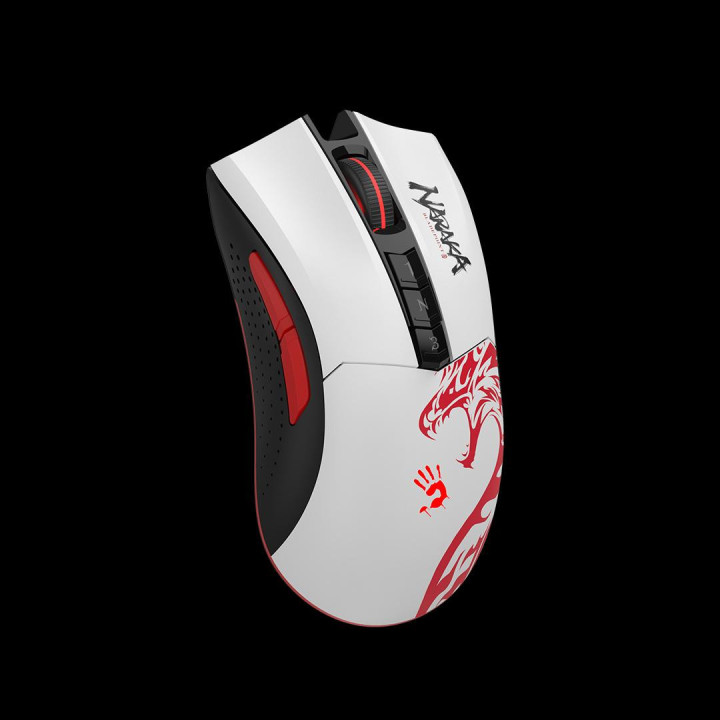Безжична геймърска мишка A4tech Bloody R90 Plus, 2.4 GHz, Black - A4-MOUSE-R90-PLUS