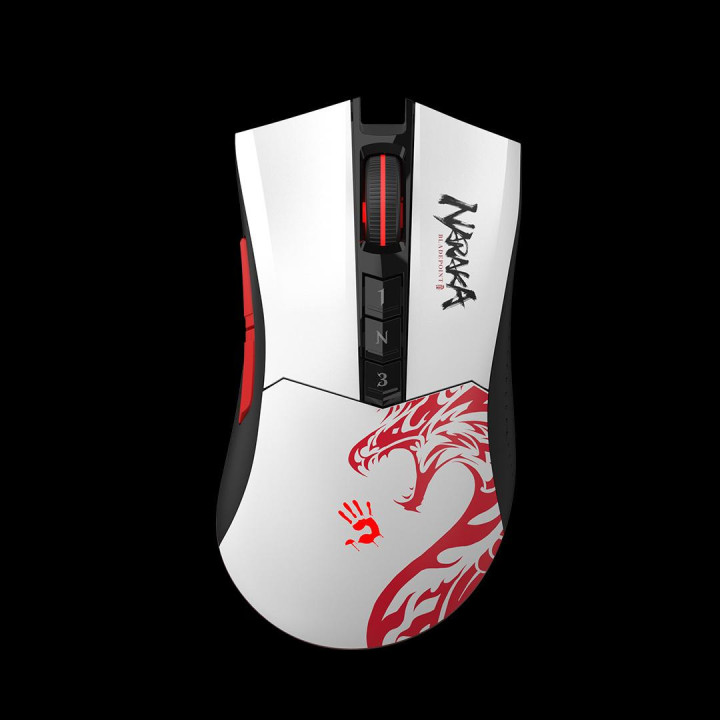 Безжична геймърска мишка A4tech Bloody R90 Plus, 2.4 GHz, Black - A4-MOUSE-R90-PLUS