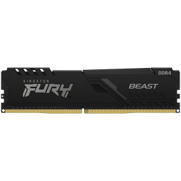 RAM памет Kingston 16GB 3200MHz DDR4 CL16 DIMM 1Gx8 FURY Beast Black- KF432C16BB1/16