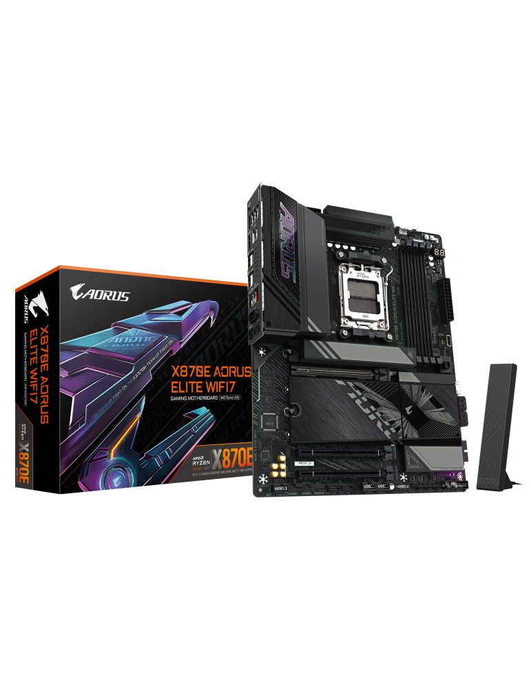 Дънна платка Gigabyte X870E AORUS ELITE WIFI 7, Socket AM5 - X870E A ELITE WIFI7