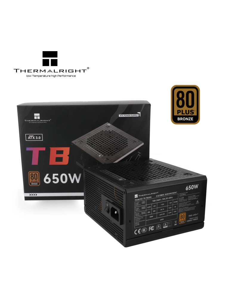 Захранване Thermalright PSU 650W Bronze - TR-TB650S